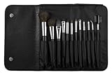 Coastal Scents Brush Set with Case - 12 Piece
