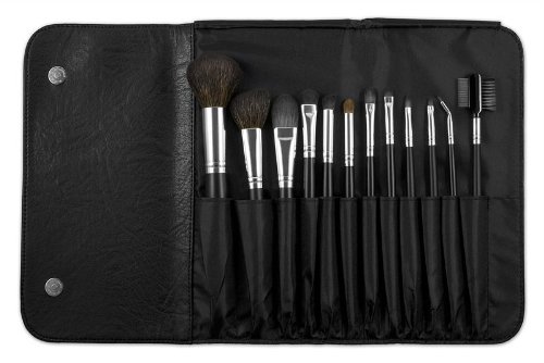 Coastal Scents Brush Set with Case - 12 Piece