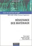 Image de Résistance des matériaux : Cours et exercices corrigés