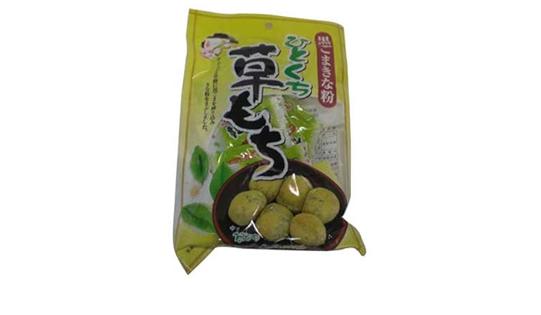 Kubota Kusa Mochi Daifuku Sweet Red Bean Kinako Sesame 2g Amazon Co Uk Grocery