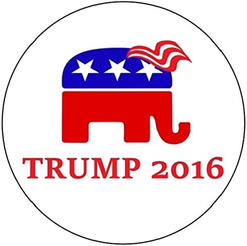 Vote Trump Badge (58mm) - USA Elections 2016