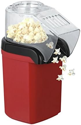Angker Electric Popcorn, Cinema Style Popcorn Maker,Electric Popcorn Machine for Healthy, Fat-Free Popcorn ,Popcorn Maker with Butter Melting Container (17*12.5*26.5)