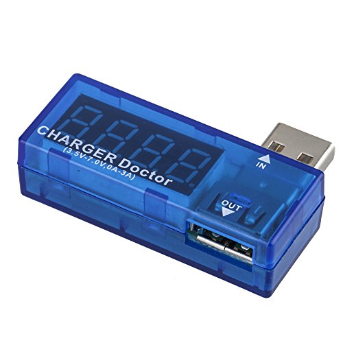 KW-201 Digital Display USB Power Tragbare Spannungmesser USB Port Monitor Digital Multimeter Spannungsprüfer Voltmeter Doctor Für Power Bank Handy