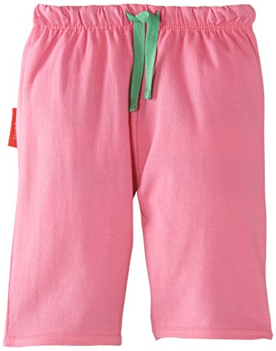 Toby Tiger Baby-Girls Organic Cotton Girly Reversible Striped Trouser, Pink, 3 Years (Manufacturer Size:2-3 Years)