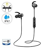 【Verbessertes Bluetooth 5.0 & MEMS-Technik】Die Bluetooth 5.0-Technologie bietet unbegrenzte Wireless-Freiheit. Schnelleres Pairing in Sekunden und stabilere Verbindung mit niedriger Latenz bieten Ihnen ein völlig neues Wireless-Erlebnis. MEMS-Mikrofon eingebaut, bietet Ihnen ein Freisprecheinrichtung mit kristallklarem Klang.