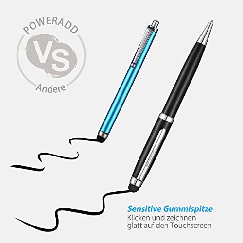 Poweradd Eingabestift Touchscreen Stylus mit Kugelschreiber für Smartphone und Tablet - 3