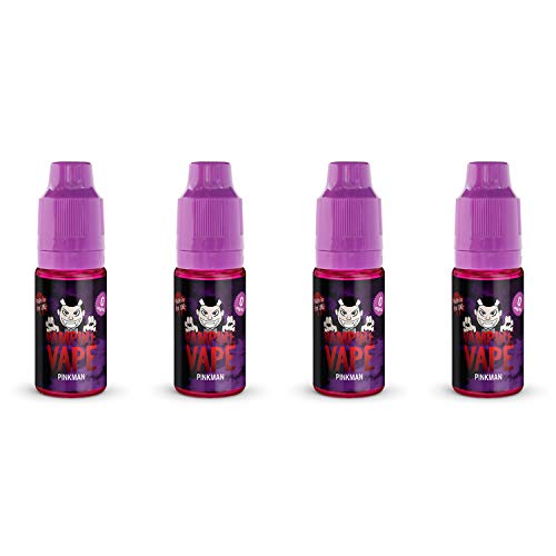 4 botecitos de liquido Vampire Vape de Pinkman para cigarrillos electrónicos, de 10 ml 