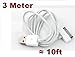 Price comparison product image XXL Premium Quality iPad 3 Extra Extra Long 3 meter Data Sync / Charging Cable - 3 Meter XXL White Colour
