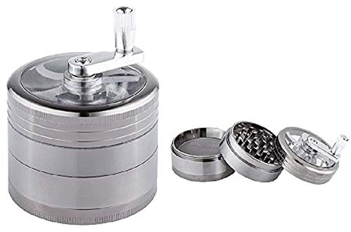 HUMIDORO 54mm 4part Magnetised Anodized Aluminium Metal Grinder