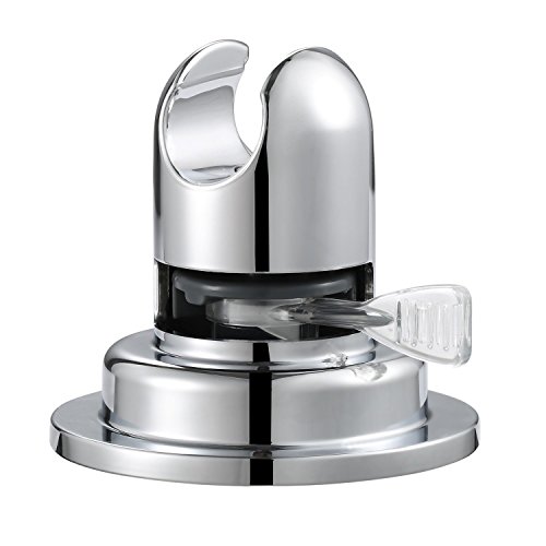 labkiss Lk029 Badezimmer Super starken Vakuum Saugnapf Handbrause, Halter & Wandhalterung mit Klebstoff 3 m Stick Disc, kein, robuster, feuchtigkeitsfest, wasserdicht, wiederverwendbar, chrom-Finish - 2
