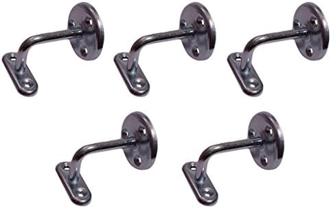 Quality Ironmongery HAS0035AMZ Handrail Bracket, Zinc Plated, 64mm