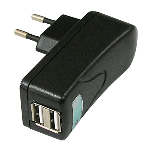 Preisvergleich Produktbild VALUE USB Charger mit Euro-Stecker, 2 Port, 10W