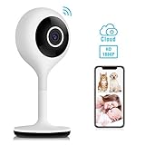 【Convenient features】110° high-definition large wide angle, the bracket part can be folded freely, changing different monitoring angles.Voice two-way intercom with noise reduction, you can take care of your pet at any time, or keep in touch and contact with your family at any time