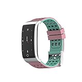 Altsommer FitnessTracker Smart Watch Bluetooth 0,96 Farbbildschirm mit IP67Wasserdicht,Pulsuhr Bluetooth mit Blutdruck, Herzfrequenz, EKG,Schlaftracker Uhr für Android iOS (Rosa)