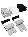 Produktbild 6 Paar Unisex Tabi Flip Flop Socken Geta Socken Baumwolle Split Toe Tabi Socken Elastisch für Damen und Männer (Schwarz, Weiß und Grau)