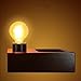 Produktbild SHDT Neue Nostalgische Holzbasis E27 Edison Glühlampe Tischlampe Holz Schlafzimmer Nachttischlampe Schreibtischlampe Wohnzimmer Wohnkultur