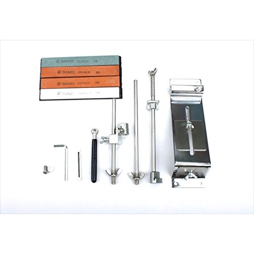 Ganzo Touch Pro Steel – professioneller Messerschleifer + 4 Schleifsteine - 3