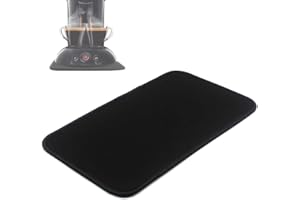 CYEEHXIN Base para cafetera Senseo – Tabla deslizante de nailon, apta para cafeteras Senseo HD6554/68, 40 x 23 cm, color negro