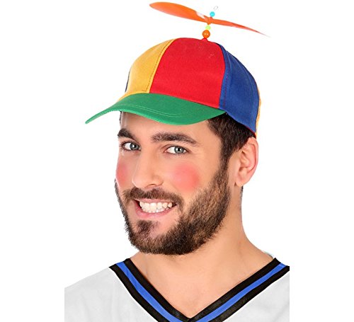 Atosa-58855 Casquette Anti-hélices pour Enfant, Multicolore, Unique (58855)