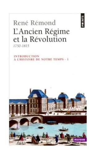 couverture de : L'Ancien R&eacute;gime et la R&eacute;volution: 1750-1815. Introduction...