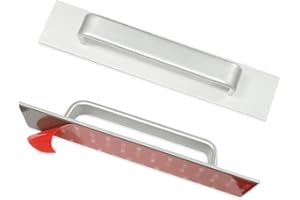 CcHhyyt 2 Pezzi Maniglie Autoadesive, Maniglie per Mobili, Maniglia Scorrevole,Maniglia Finestra, Maniglia Porta, Maniglie per Mobili, Armadio, Cassetto, Porta, Finestra(133 mm, argento)