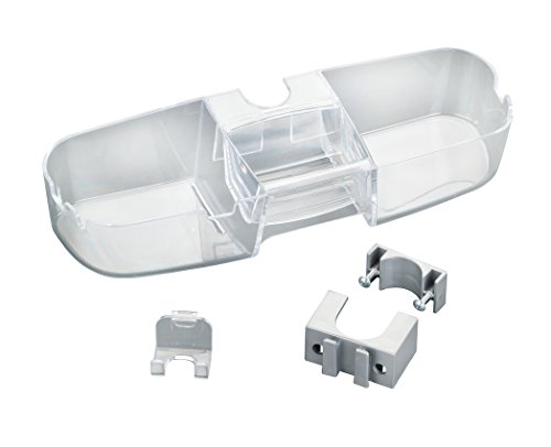 Wenko 22796100 Duschstangencaddy Premium Duschregal mit 3 Fächern und Haken, Kunststoff, transparent, 12 x 36 x 7,5 cm - 6