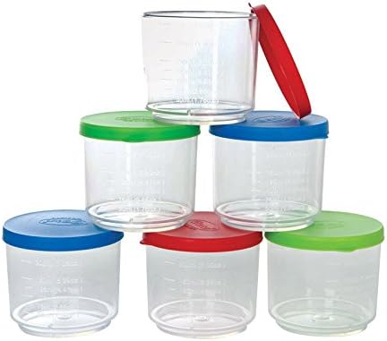 Gowi Toys 428-07 Measuring Cup with Cover (Pack of 3 - Colours Vary)