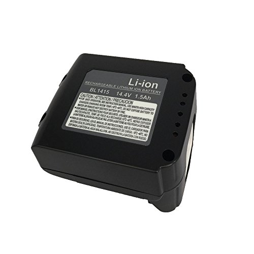 14.4 V, 1.5 Ah BL1415 Makita Werkzeug Akku BL1430 BL1415 194558-0 Batterie (100% Neu LG Zellens) - 4