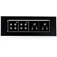 L&G 8 Modular Smart Switch Board | 6 Smart Switch Control, 2 Socket | WiFi Smart Switch |(Compatible with Alexa, Compatible With OK Google & SIRI Shortcut) (Size: 8M Horizontal- 262 x 90 x 45 mm)