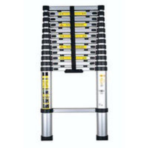 Preisvergleich Produktbild VFM 382799 Teleskopleiter, 3,8 m – silber