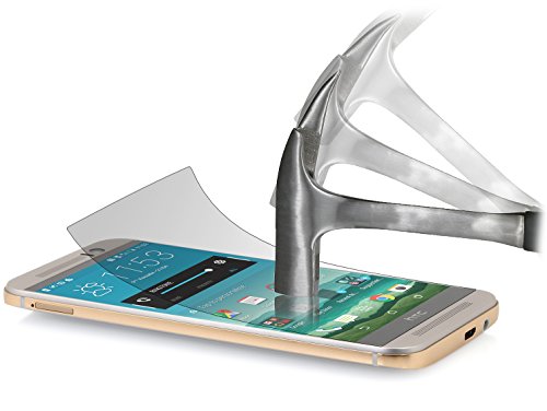 StilGut Displayschutzfolie Panzerglas für HTC One M9 (2er-Pack) - 2