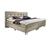 Produktbild Wellness Edition 18379 Boxspringbett ecru Taschenfederkern/Taschenfederkern 100 x 200 cm