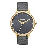 Nixon Damen Analog Quarz Uhr mit Leder Armband A108-2815-00