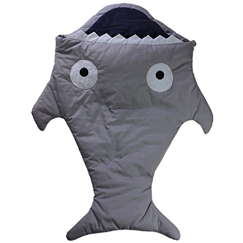 ZOEREA Newborn Infant Baby Bunting Bag Winter Thick Shark Sleeping Bag Green