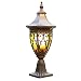 Produktbild IBalody E27 Messing Retro Industrie Im Freien Wasserdichte Glassäule Lichter Europäischen Vintage Metall Aluminium Post Lichter Tür Straße Garten Haus Villa Dekorative Spalte lampen