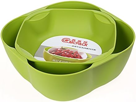 a two-tier creative fruit bowl/ snack sweet dried fruit box/European fashion fruit bowl set-H