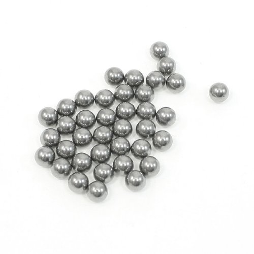 Silber Ton 6 mm Durchmesser Bearings Stahlkugeln Fahrrad Ersatzteile 30 PCS