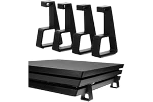 N//B 4-częściowy stojak chłodzący kompatybilny z PS4 Slim/Pro, poziomy uchwyt, akcesoria chłodzące do konsoli do gier (PS4 Pro)