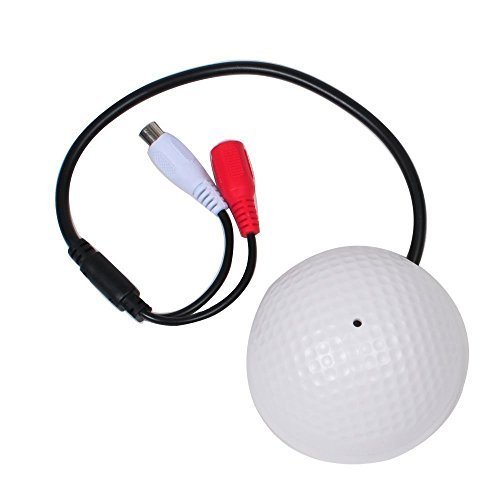 Alta sensibilidad NEXTANY pre-amplificador micrófono CCTV y de alimentación de línea, conector RCA Phono