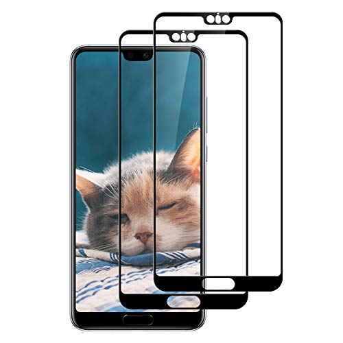 Preisvergleich Produktbild Ventdest [2 Stück Huawei P20 Pro Panzerglas Schutzfolie, Panzerglasfolie Panzerfolie Displayschutzfolie für Huawei P20 Pro, 99% Transparenz, Schutz vor Wasser, Öl, Staub und Kratzern.
