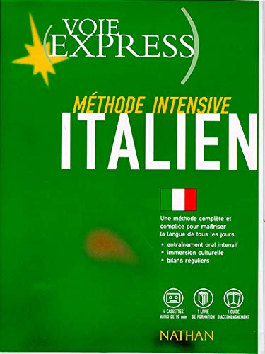 Italien : Méthode intensive (1 livre + 1 guide d'accompagnement + 4 cassettes audio) Italien : Méthode intensive (1 livre + 1 guide d'accompagnement + 4 cassettes audio)