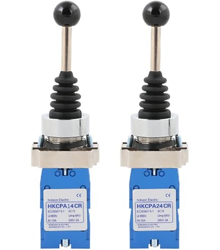 Interruttore Joystick Industriale XD2-PA24 - Comando A Leva Con Ritorno A Molla, 4 Direzioni, Bloccabile O Momentaneo - CE - 2