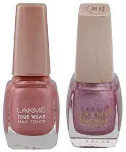 Lakm? True Wear Nail Color, Pinks N238, 9ml and Lakm? True Wear Nail Color, Shade TT20, 9 ml