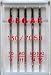 Produktbild Nähmaschinennadeln Organ, Standard MIX, Stärke 70,80,90,100#130