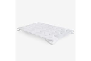 Pikolin Home - Topper de Microfibra Piel Sensible - Sobrecolchón de Grosor 3 cm para Cama de 90, Transpirable, Hipoalergénico,Colchoncillo, Cubre Colchón Extrasuave, 90 x 190 cm