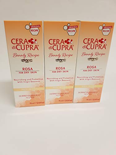 3x Cera di Cupra Rosa Idratante Anti Falten Antiage tagescreme Trockene Haut 75ml