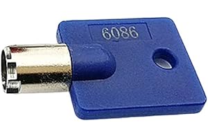 IOIUSKKU Universal Coin Operated Arcade Game Lock Vending Machine Cabinet Locks, 1pc Key