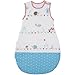 Produktbild Baumwolle Schlafsack Vogeltanz, 70cm lang viele bunte Waldtiermotive • Vogeltanz Kinder Kleinkind Baby Winter