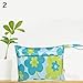 Produktbild AchidistviQ Colorful Baby Kleinkind Wasserdicht Wet Dry Tuch Windel Wiederverwendbar Wickeltasche 2# Blue Flower
