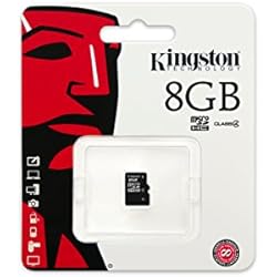 Kingston SDC4/8GBSP - Tarjeta Micro SDC4/8GB (SDHC Clase 4, 8 GB sin Adaptador)